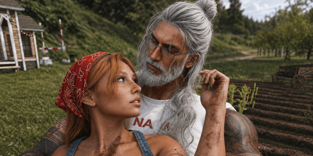 Relaxing on the Farm (AI Assist)